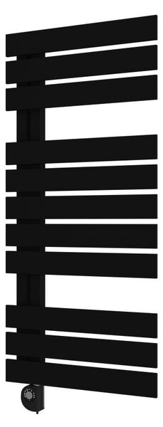 Vertaduro - Koupelnový radiátor s termostatem ZIVA 500W 109x50 cm černá