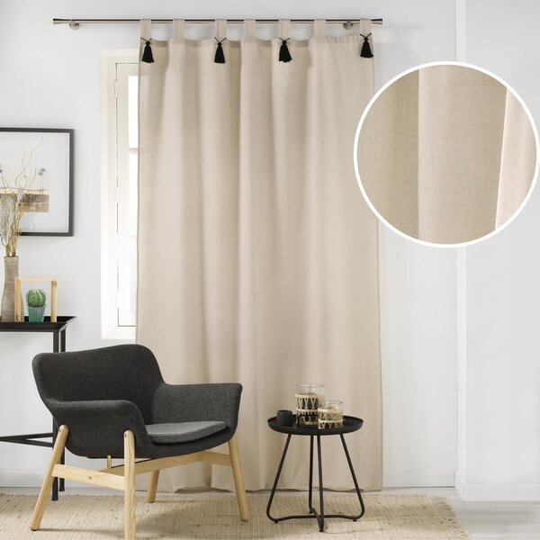Závěs v přírodní barvě 140x240 cm Cyrine – douceur d'intérieur