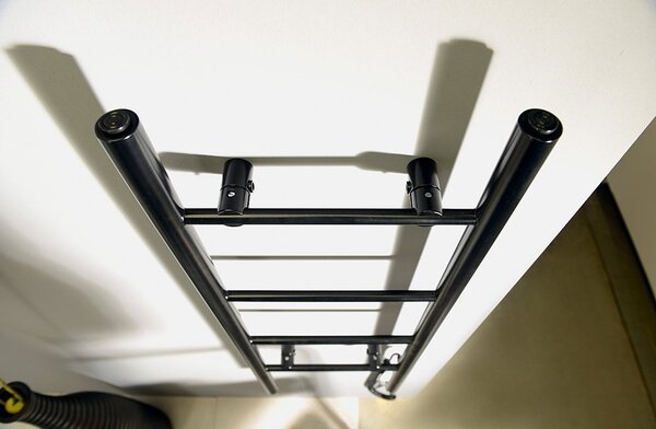 Sapho Sapho, KARBO Elektrický sušák ručníků, kulatý, 400x1120 mm, 87 W, černá, KB904