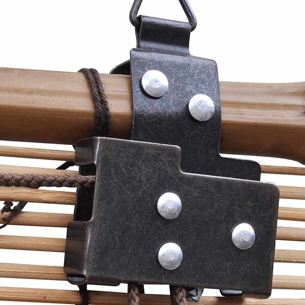 Zatemňovací rolety z bambusu 2 ks 150 x 220 cm hnědé 3057521