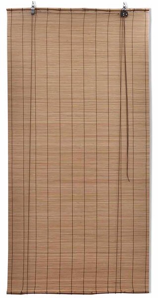 Zatemňovací rolety z bambusu 2 ks 150 x 220 cm hnědé 3057521