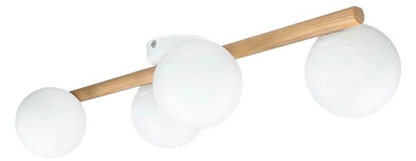 Stropní svítidlo ELYON 4xG9/10W/230V borovice