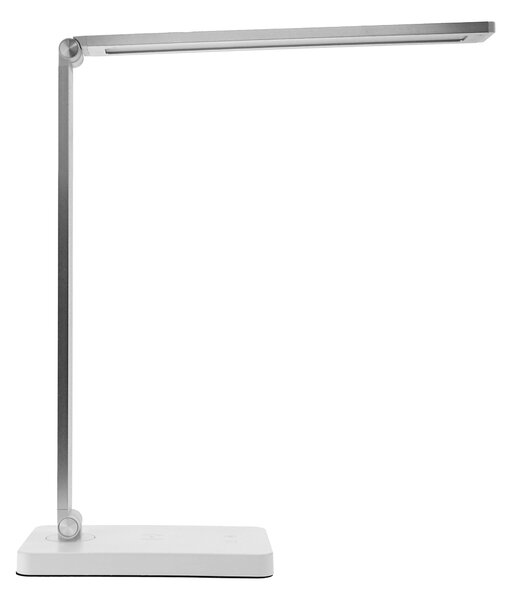 LED stolní lampa 7 W, s bezdrátovým nabíjením, s dotykovým ovládáním, nastavitelná