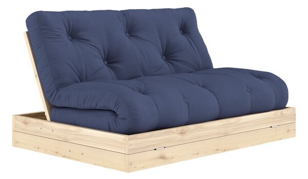 Tmavě modrá rozkládací pohovka 145 cm Flip – Karup Design