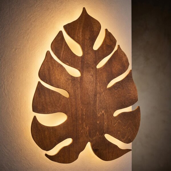 Nástěnné svítidlo MONSTERA 3xG9/8W/230V hnědá