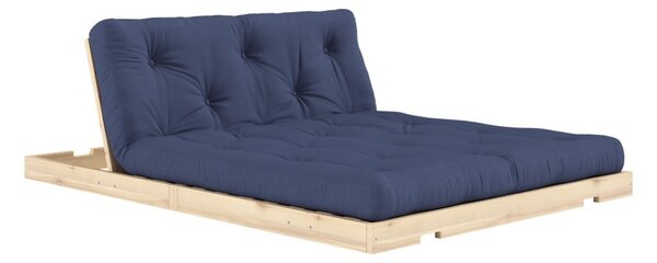 Tmavě modrá rozkládací pohovka 145 cm Flip – Karup Design