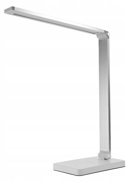 LED stolní lampa 7 W, s bezdrátovým nabíjením, s dotykovým ovládáním, nastavitelná