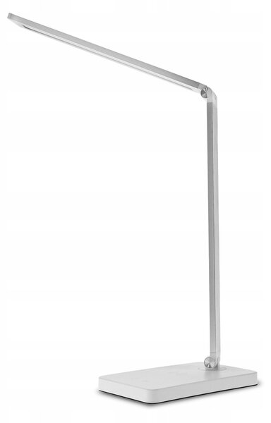 LED stolní lampa 7 W, s bezdrátovým nabíjením, s dotykovým ovládáním, nastavitelná