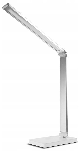 LED stolní lampa 7 W, s bezdrátovým nabíjením, s dotykovým ovládáním, nastavitelná