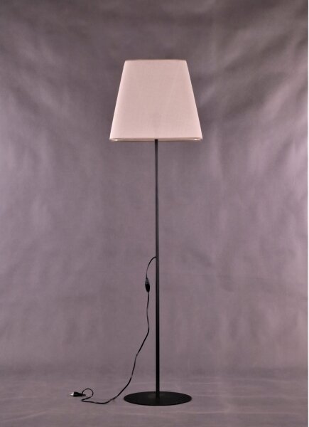 Stojací lampa MARTINA 1xE27/15W/230V černá/bílá