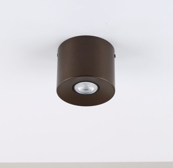 Bodové svítidlo ORION 1xGU10/10W/230V 9 cm hnědá