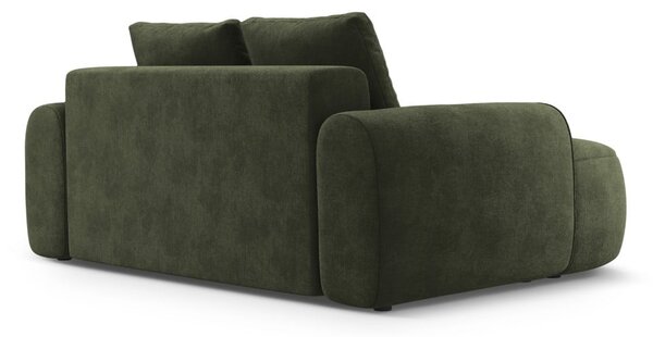 Zelená sametová pohovka 175 cm Linz – Cosmopolitan Design