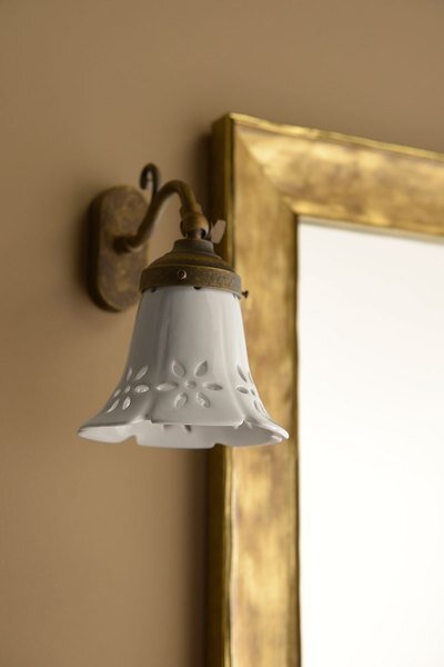 Sapho Sapho, MARSALA svítidlo E14, 40W, 230V, keramické stínítko, bronz, MC077