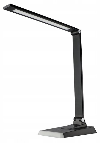 LED stolní lampa, s bezdrátovým nabíjením, s dotykovým ovládáním, stmívatelná