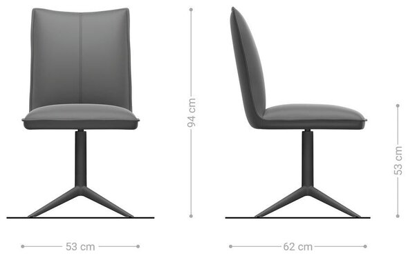 DELIFE Jídelní židle Lelio-Flex látka Měkký béžová křížová podnož černá 360° otočný houpací funkce taštičkové pružiny