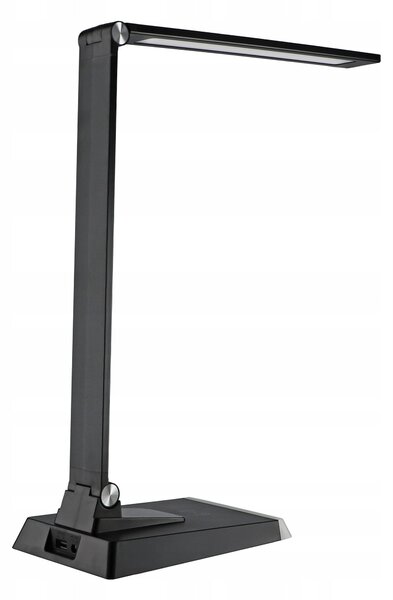 LED stolní lampa, s bezdrátovým nabíjením, s dotykovým ovládáním, stmívatelná