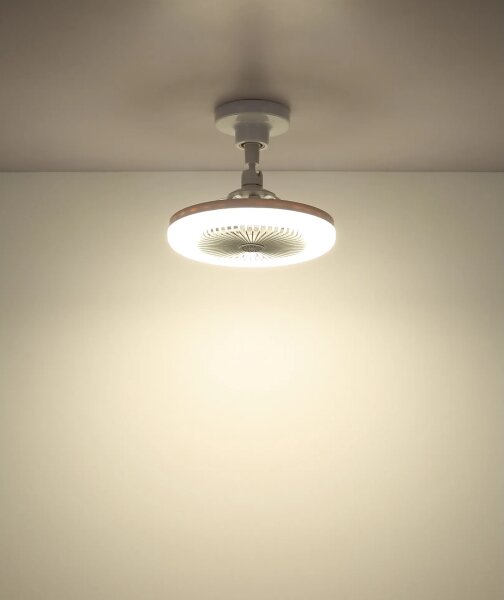 Globo 03680W - LED Stm stropní ventilátor LIDEA LED/20W/230V 3000-6500K bílá+DO
