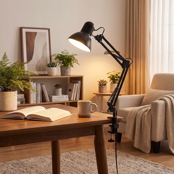 Stolní lampa E27, IP20