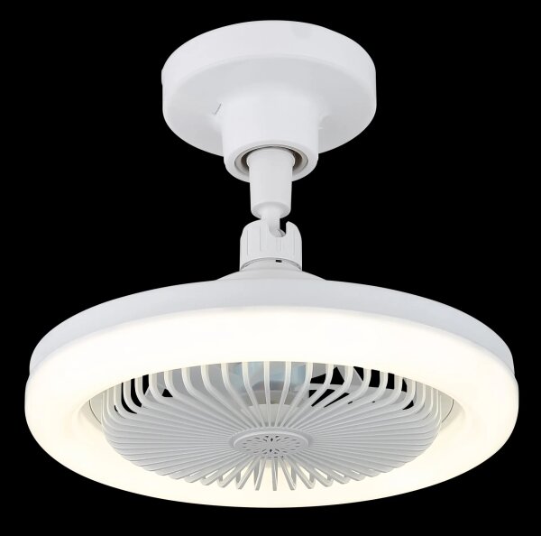 Globo 03680W - LED Stm stropní ventilátor LIDEA LED/20W/230V 3000-6500K bílá+DO