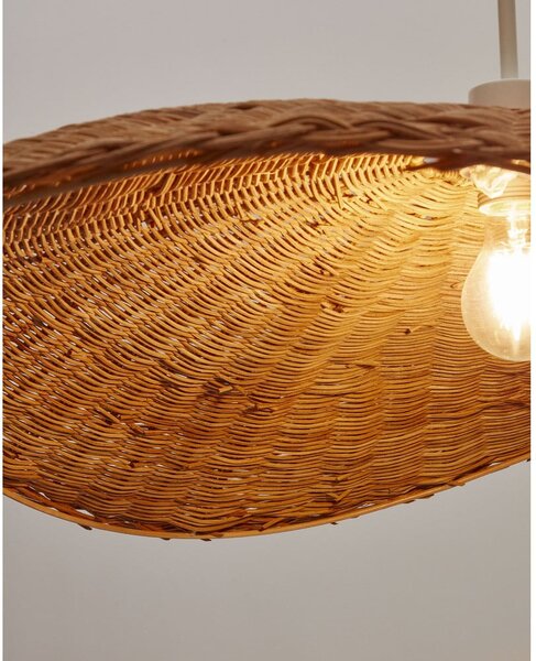 Stínidlo v přírodní barvě ø 80 cm Bisbal – Kave Home