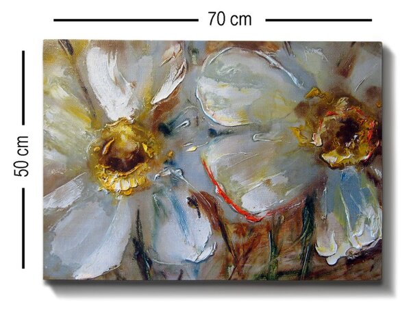 Wallity Obraz na plátně Elegant flower 50x70 cm