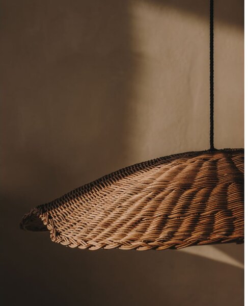 Stínidlo v přírodní barvě ø 80 cm Bisbal – Kave Home