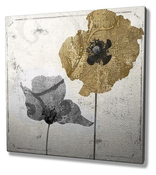 Wallity Obraz na plátně Poppies KC142 45x45 cm