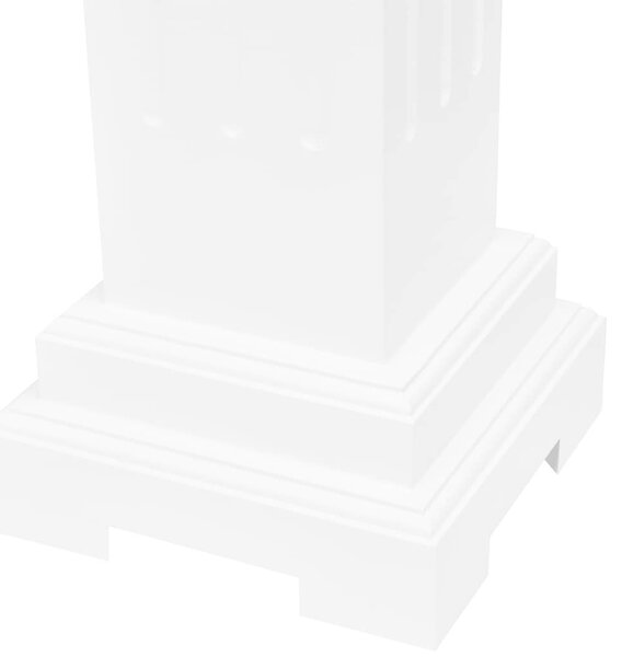 Klasický stojan na květiny, čtverhranný sloup MDF 241849