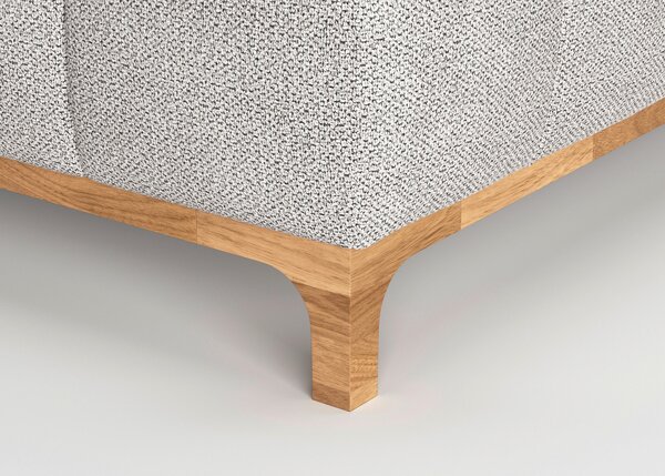 POSTEL BOXSPRING, 160/200 cm, pískové barvy MID.YOU - Manželské postele, Online Only