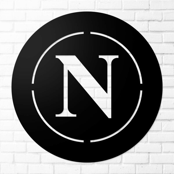 DUBLEZ | Dřevěné logo na zeď - SSC Neapol | Obraz