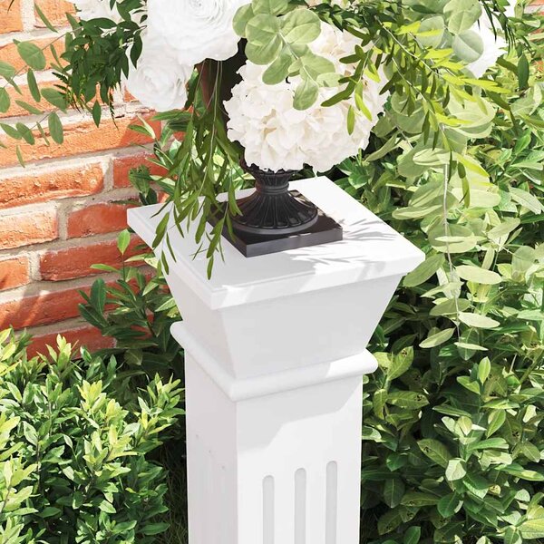 Klasický stojan na květiny, čtverhranný sloup MDF 241849