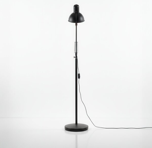 Černá stojací lampa E27 185 cm, nastavitelná