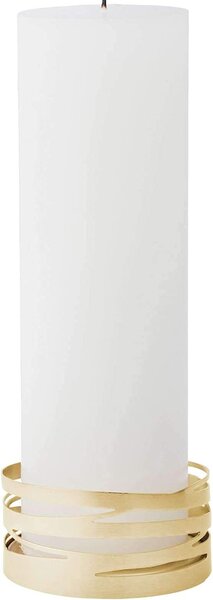 Stelton Mosazný svícen Tangle - Brushed Brass ST193