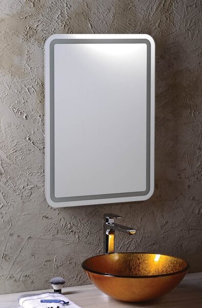 Sapho Sapho, Zrcadlo NYX s LED osvětlením 50x70cm, NY050