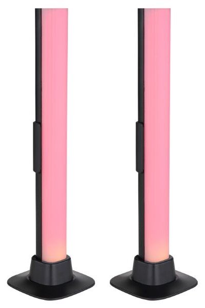 GLOBO Smart Light 25895SH POLLIVER stolní lampička V325mm LED 2,5 RGB matná černá, bílá