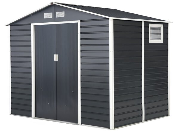 Kovová kůlna na nářadí Malmo 2,8 x 1,9 m Store Boss antracit