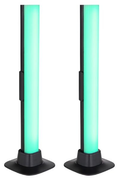 GLOBO Smart Light 25895SH POLLIVER stolní lampička V325mm LED 2,5 RGB matná černá, bílá