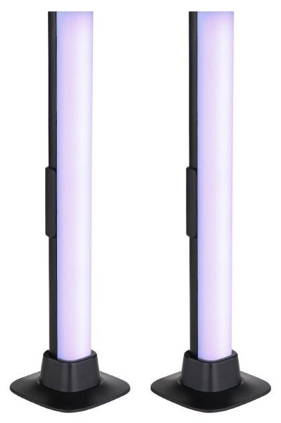 GLOBO Smart Light 25895SH POLLIVER stolní lampička V325mm LED 2,5 RGB matná černá, bílá