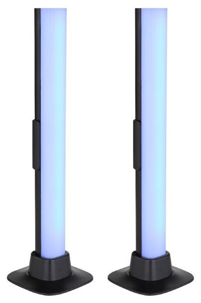 GLOBO Smart Light 25895SH POLLIVER stolní lampička V325mm LED 2,5 RGB matná černá, bílá