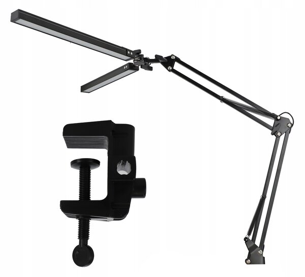 LED stolní lampa 20 W, s dotykovým ovládáním, nastavitelná, 3 režimy barvy světla