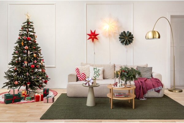 Dekorační polštář s vánočním motivem 50x30 cm Candy Cane – Catherine Lansfield