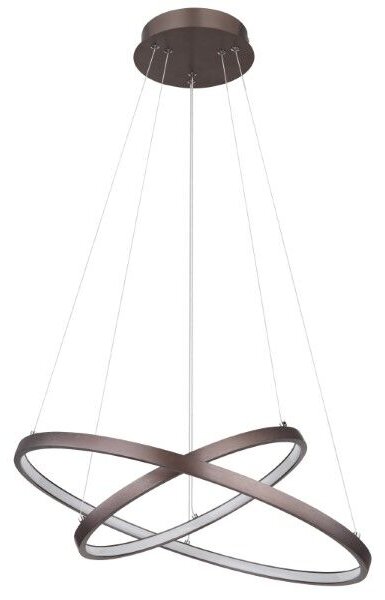 GLOBO 67192-42BR RALPH závěsné svítidlo D510mm LED 42W/1500lm 3000K kávová