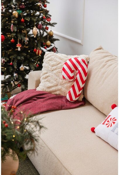 Dekorační polštář s vánočním motivem 50x30 cm Candy Cane – Catherine Lansfield
