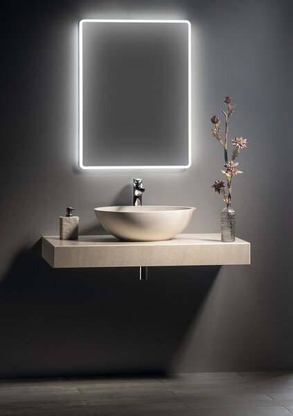 Sapho Sapho, PIRI zrcadlo s LED osvětlením 60x80cm, PR600