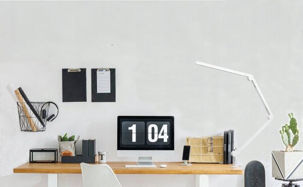 LED stolní lampa, s dotykovým ovládáním, nastavitelná, dvojitá, IP20