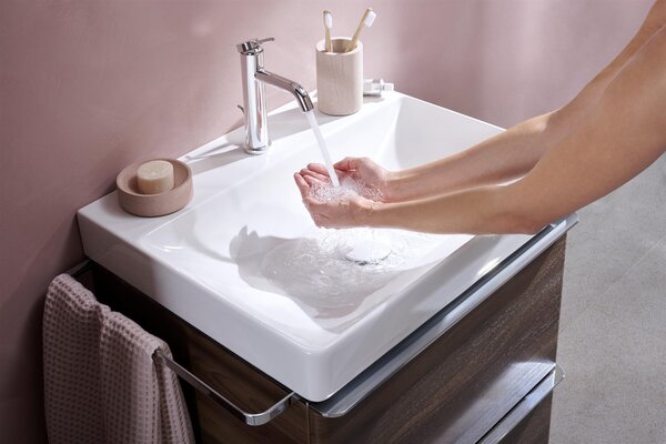 Hansgrohe Xelu Q umyvadlo 60x48 cm obdélníkový klasický-nábytkový bílá lesk 61016450