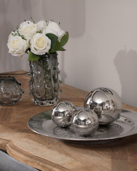 Ozdobná koule Metal Ball 18cm