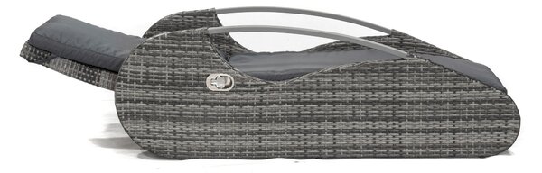 OPALOVACÍ LEHÁTKO kov, plast Gardenson - Online Only zahradní nábytek, Online Only