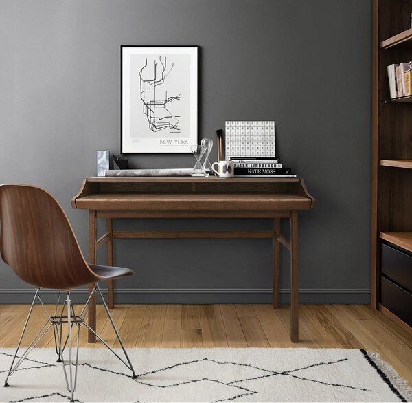 Pracovní stůl s výsuvnou deskou Woodman Carteret, šířka 115 cm