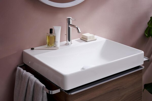 Hansgrohe Xelu Q umyvadlo 60x48 cm obdélníkový klasický-nábytkový bílá lesk 61016450